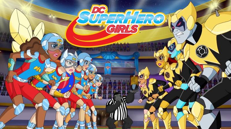 background DC Super Hero Girls: Intergalactic Games