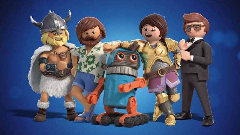 background Playmobil the Movie