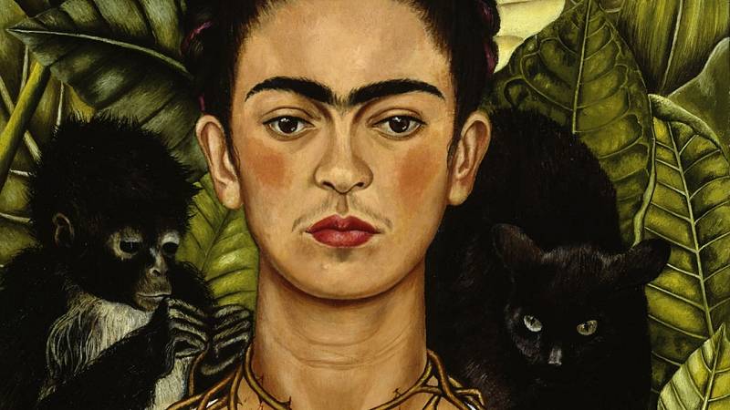 background Frida Kahlo
