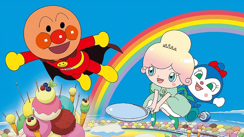 background Anpanman: Twinkle! Princess Vanilla of Ice Cream Land