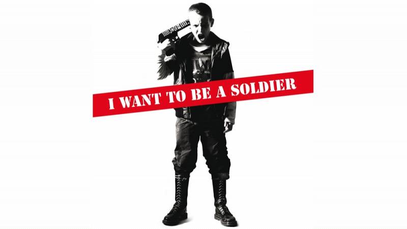 background I Want to Be a Soldier