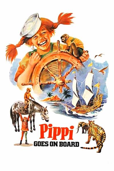 Pippi Langkous gaat aan boord