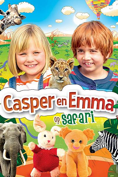Casper en Emma op Safari